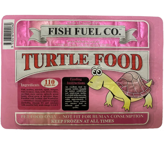 Fish Fuel Co. Frozen Turtle Food 110g