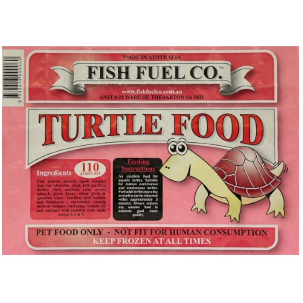 Fish Fuel Co. Frozen Turtle Food 110g