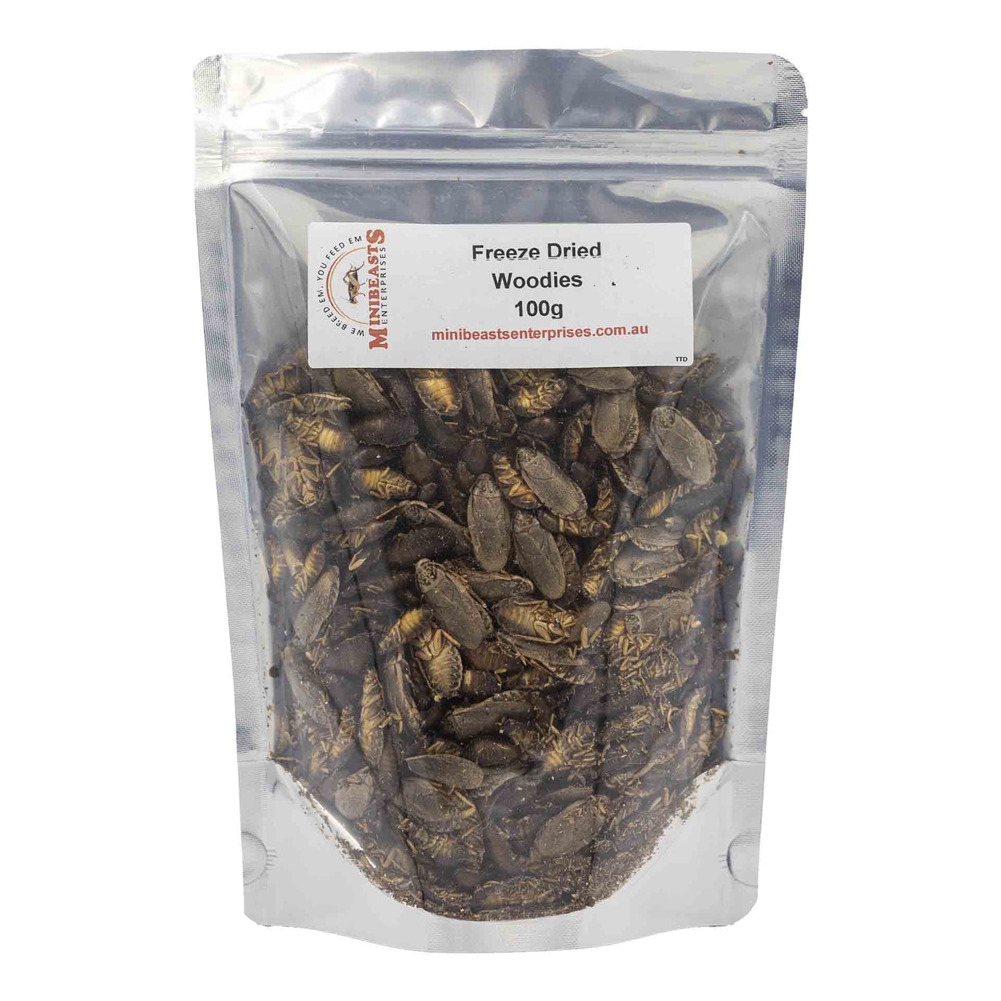 Minibeasts  - Freeze-Dried Woodies 100g